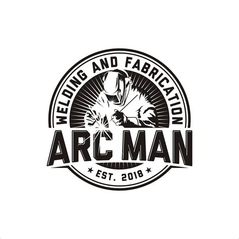 Illussion: Welding Man Logo