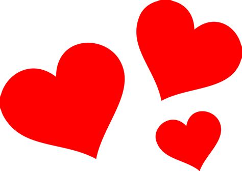 Red Heart Clipart Png Small Red Hearts Png Transparent Cartoon