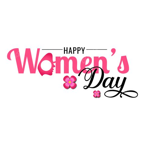 Happy Womens Day Typography With 8 March Illustration Vector 8 March Happy Womens Day Womens