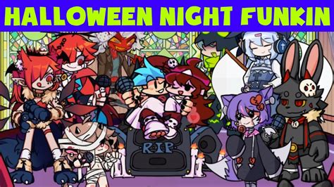 Friday Night Funkin Halloween Night Funkin Full Week Fnf Halloween