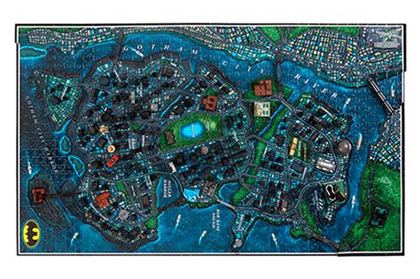 4d cityscape batman gotham city puzzle vagabond games and collectables