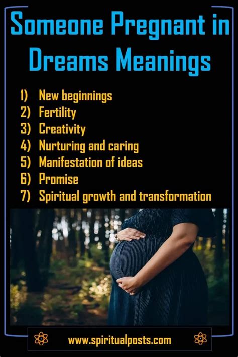 8 Biblical Meanings Of Seeing Someone Pregnant In A Dream Spiritual Posts