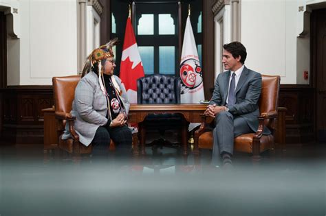 Justin Trudeau On Twitter Spoke With Chiefroseanne And The Afn Updates Executive Committee