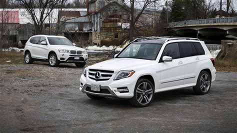 Comparison Test 2015 Bmw X3 Xdrive28d Vs 2015 Mercedes Benz Glk 250 Bluetec Diesel Autotrader Ca