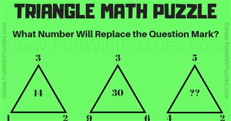 Genius Triangle Logic Maths Puzzle Question