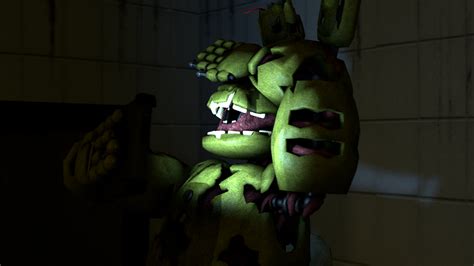 Springtrap After Discovering Youtube Fnaf Sfm By Gentlemanfox1991 On