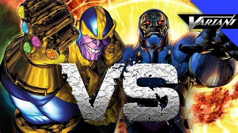 Darkseid Vs Thanos Epic Battle Youtube