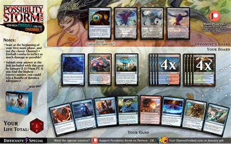 Puzzle How Much Fireball Can You Channel Solution Channelfireball