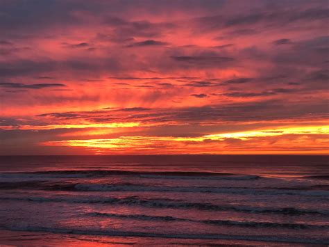 The Sunset At Ocean Beach Sanfrancisco