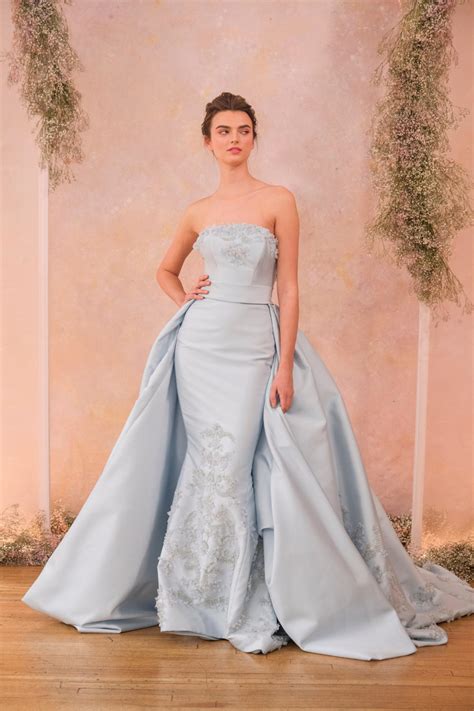 Spring 2024 Bridal Trend Dresses With Color