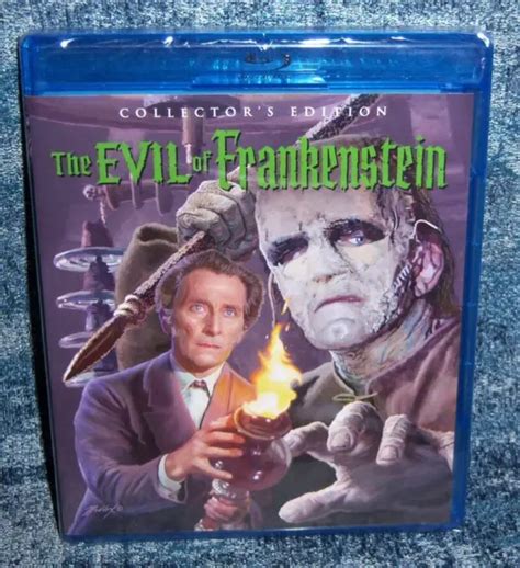 New Scream Factory The Evil Of Frankenstein Collectors Edition Blu Ray