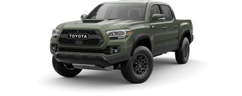 Toyota Tacoma Trd Pro Army Green For Sale Army Military