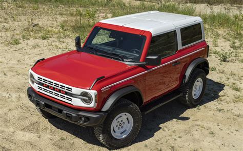 2023 Bronco Sport Heritage Edition Revealed Only 1966 Limited Edition