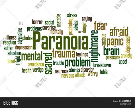 A young man wearing a tinfoil hat and watching a fuzzy old tv set. Paranoia Word Cloud Image & Photo (Free Trial) | Bigstock
