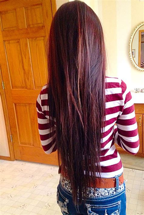 Plum ombre hair is a stunning way to incorporate plum color into your already beautiful dark hair color. darkest plum brown hair | Plum brown hair, Dark plum brown ...