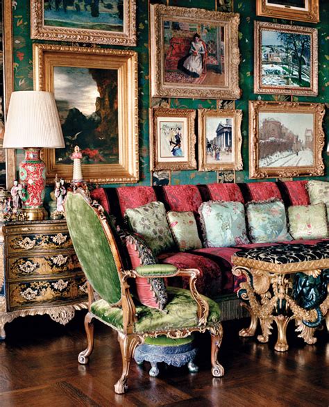 Leaves You Wanting More Getty Glamour With Chinoiserie And Rococo