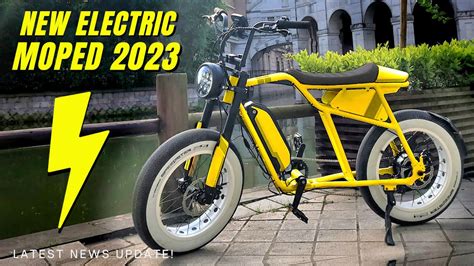 7 Upcoming Electric Moped Style Bikes With Knobby Tires For 2023 Youtube