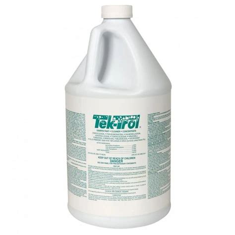 Tek Trol Disinfectant 1 Gallon 4case Abc 670041fa