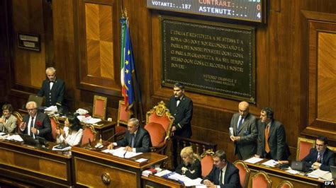 Bbc News Italian Senate Votes To Slash Its Size And Powers