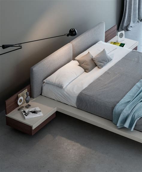 Bed With Built In Bedside Tables Idfdesign
