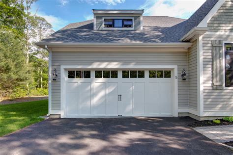 Craftsman Cottage On Cape Cod Craftsman Garage Boston By Clopay