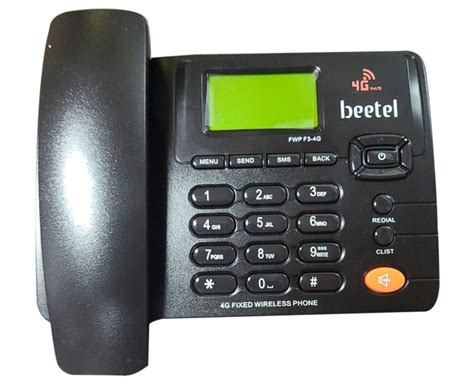 Black Wired Beetel F3 4g Landline Phone At Best Price In New Delhi Id