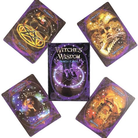 Witches Wisdom Oracle Cards Prophecy Tarot Deck With Pdf Guidebook Shopee Philippines