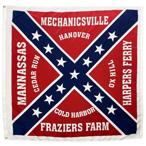 28th North Carolina Infantry 52″x52″ Battle Flag I Americas Flags