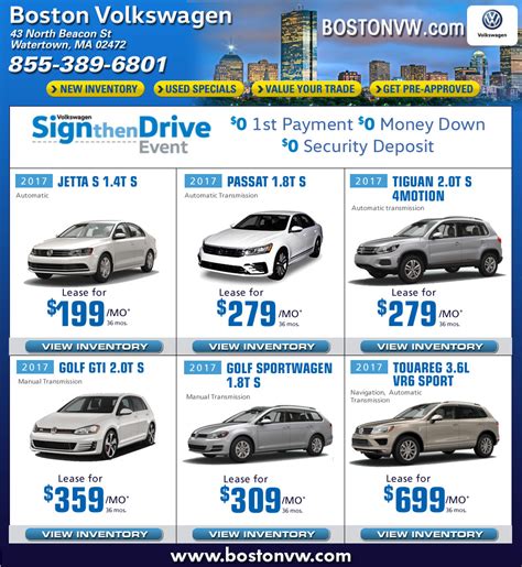 Boston Vw Dealers In Watertown Ma Boston Volkswagen Car Deals