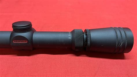 Redfield Revenge Riflescope 2 7x34mm 4 Plex Reticle Matte Black
