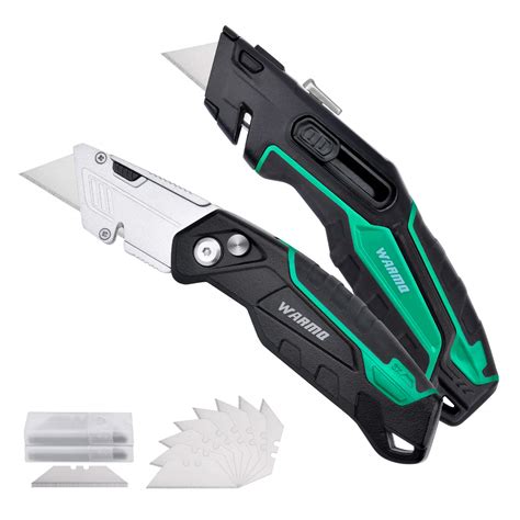 Buy Vigrue Utility Knife 2 Pack Box Cutter Heavy Duty Retractable For