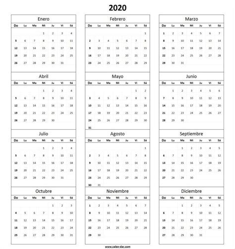 Calendario 2020 Chile Imprimir Calendario 2019