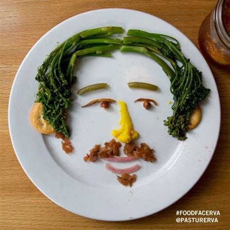 Food Faces Made From Restaurant Meals Food Bento