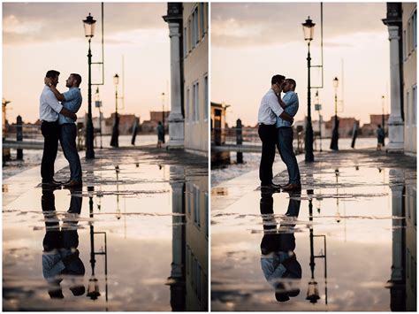 Justin And Stephen Wedding Proposal In Venice Same Sex Engagement Italy Serena Genovese