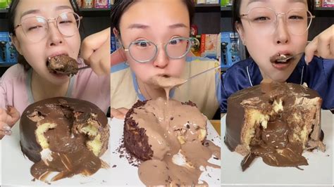 Mukbang Asmr Dangao Lava Cake Kuaishou Kwai Video Chinese Eatingshow Youtube