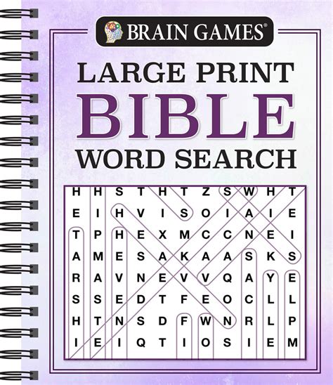Brain Games Large Print Bible Word Search Brain Games