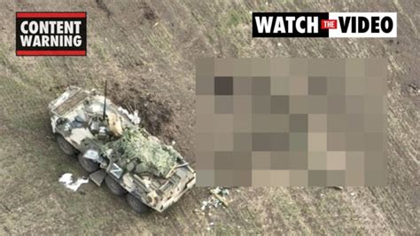 Sumy Ukraine Bodies Of Dead Russian Soldiers Piled High War Loot
