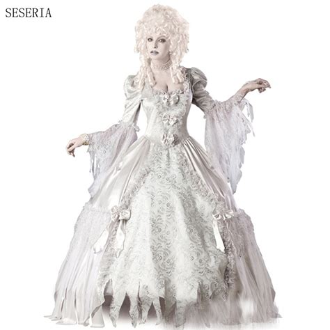 Seseria New Halloween Sexy Ghost Bride Cosplay Party Costumes Ghotic Ghost Costume In Holidays