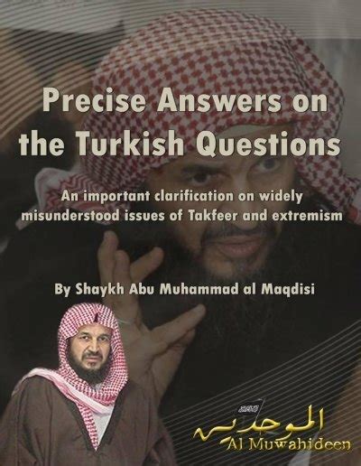 Abu Muhammad Al Maqdisi Clarification On Issues Of Takfeer And Extremism1