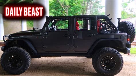 Jeep Wrangler Rubicon Gets A Military Look Best Mod Ever Youtube