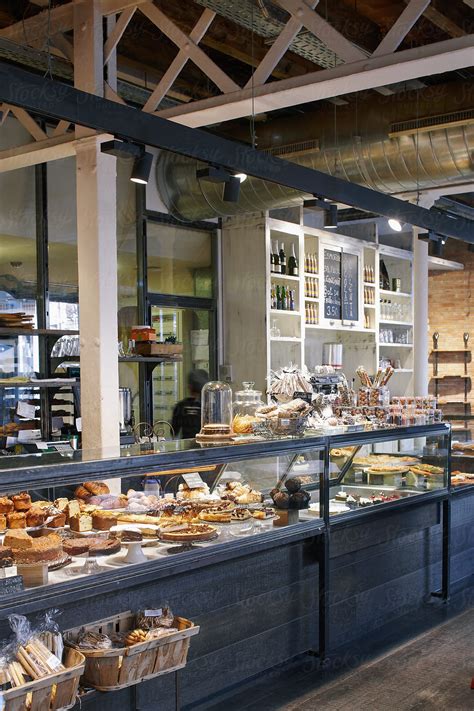 Interior Photo Of A Bakery Counter With Product By Stocksy