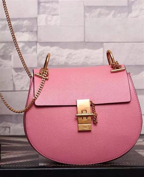 Pink Chloe Small Drew Shoulder Bag Sale At Usd 323 Free International