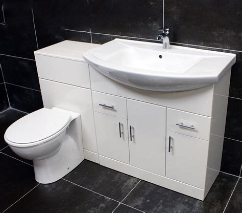 This makes it easy to have storage at all times and it also provides the vanity unit with plenty of counter space. 1250mm Bathroom Furniture Vanity Set 750mm Basin Sink Unit ...