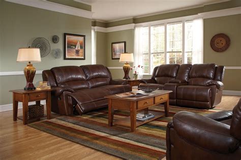 A red and brown living room combination generates a warmer atmosphere that's relaxing to the senses. living room brown leather couch - Google Search | Brown ...