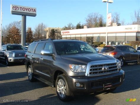 2011 Magnetic Gray Metallic Toyota Sequoia Limited 4wd 89459022 Photo