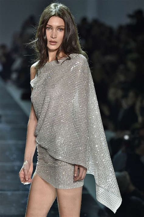 Bella Hadids Looks Down The Paris Fashion Week Runways
