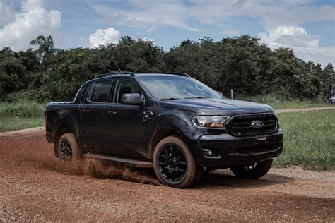 2021 Ford Ranger Black Urban Pickup Truck Is Exclusive To The