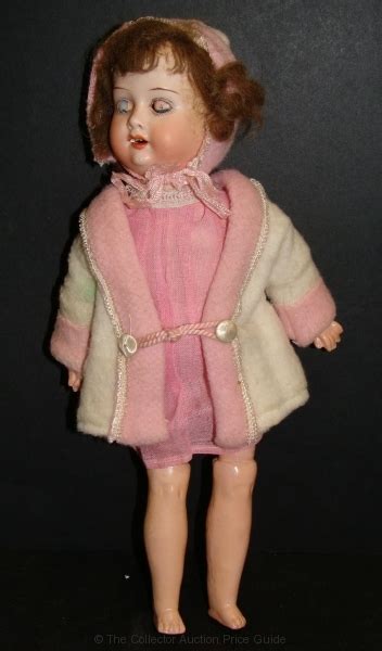 German Bisque Doll By Armand Marseille Model 390 With Composition Hands
