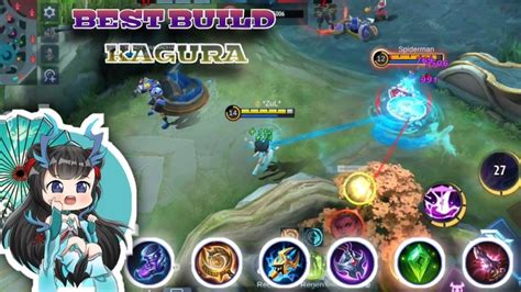 How To Use Kagura Ml Game Play Kagura Best Build MLBB YouTube