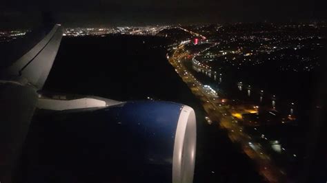 Delta A330 300 Nighttime Landing In Amsterdam N809nw Youtube